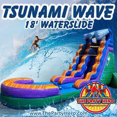 18' Tsunami Wave Waterslide